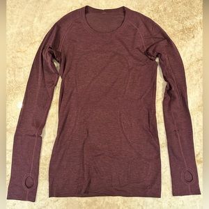 Lululemon Swiftly Tech Long-Sleeve Shirt 2.0, size 8